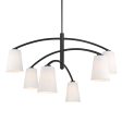 Headington Chandelier White Finish Fashion