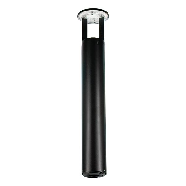 42  Round LED Bollard Light, 16 20 24W, 30K 40K 50K, Black, 120-347V, 360&deg Distribution Online Sale