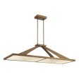 Stiles 48  1 Light LED Pendant Light Gold Finish For Discount