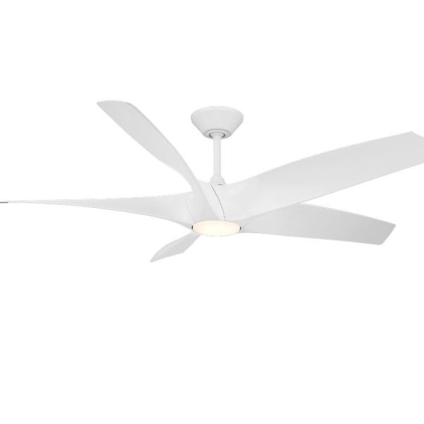 Zephyr 5-Blade 62  LED Smart Ceiling Fan For Sale