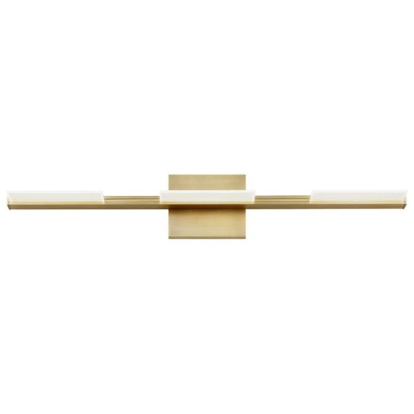 Tris 26 in. LED Bath Bar 120V 671 Lumens 3000K Brass Finish Supply