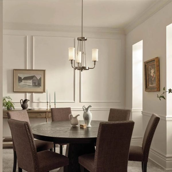 Vetivene 21  3-Light Chandelier, Classic Pewter Finish Sale