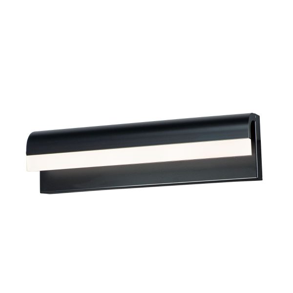 Waterfall 18 in. LED Bath Bar Black finish on Sale