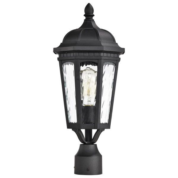 East River 20  Lamp Post, Matte Black Finish Online