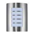 View LED 9 In. LED Outdoor Wall Light 900 Lumens 3000K Stainless Steel Finish For Sale