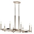 Tolani 43  8-Light Chandelier, Polished Nickel Finish Fashion