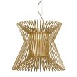 Syrma 22 in. LED Pendant Light 3000K Gold Finish on Sale