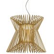 Syrma 22 in. LED Pendant Light 3500K Gold finish Hot on Sale