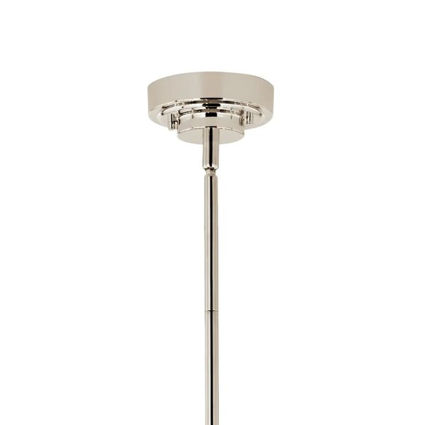 Sycara 49  8-Light LED Chandelier, Polished Nickel Finish For Discount