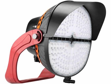 LED Sport Stadium Light, 505 Watts, 72000 Lumens, NEMA 4Hx4V, Trinnion Mount, 5000K, 120-277V Online Sale