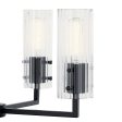 Velestino 30  6-Light Chandelier, Black Finish Fashion