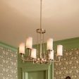 Vetivene 29  6-Light Chandelier, Classic Pewter Finish Hot on Sale