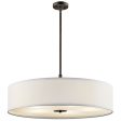 30 in. 5 Lights Pendant Light Bronze Finish Online now