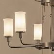 Vetivene 40  9-Light Chandelier, Classic Pewter Finish For Sale