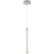 Stillo 2 in. Single LED Pendant Light Satin Nickel finish Hot on Sale