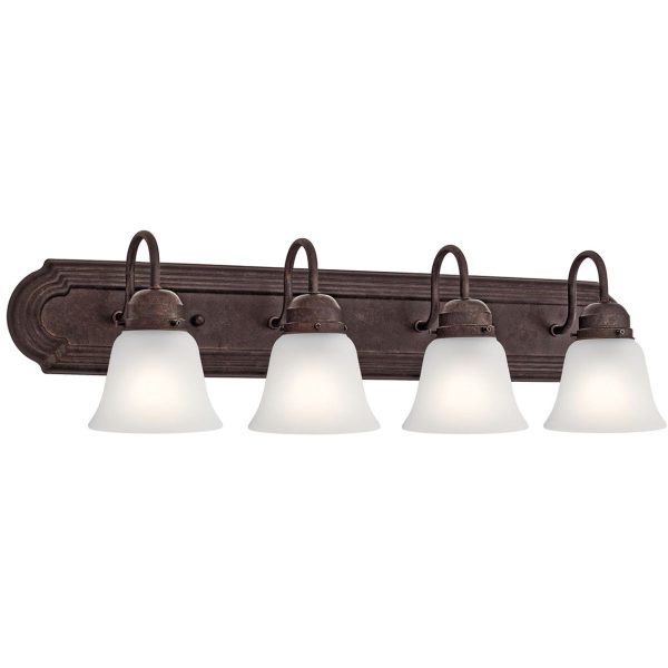 30 in. 4 Lights Vanity Light Bronze Finish For Cheap