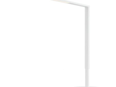 Lady7 Matte White Contemporary LED Desk Lamp and USB Port Online Hot Sale