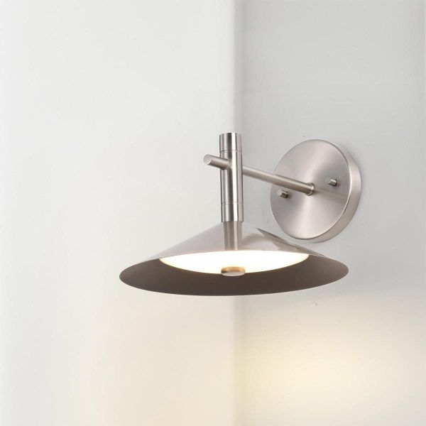 Corrine 10  LED Wall Sconce, Brushed Nickel Finish Online now