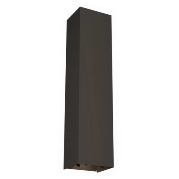 Vex 20 In. LED Outdoor Wall Sconce 557 Lumens 3000K Bronze Finish Sale