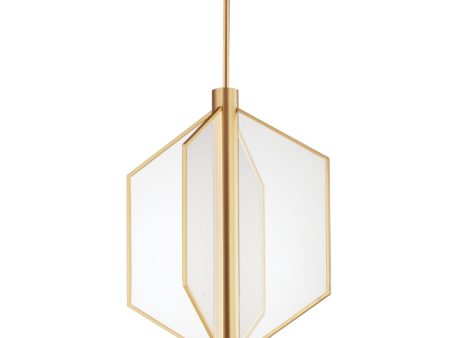 Telstar 22 in. 4 Lights LED Pendant Light Brass Finish Online