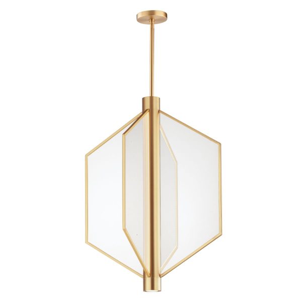 Telstar 22 in. 4 Lights LED Pendant Light Brass Finish Online