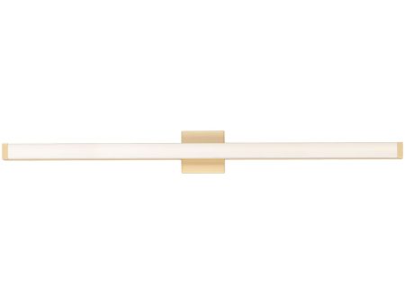 Spec 48 in. LED Bath Bar Gold Finish Online now