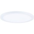 Wafer 15 in. LED Round Disk Light 3000 Lumens 3000K White finish Sale