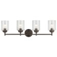 Winslow 30 in 4 Lights Vanity Light Bronze finish Discount