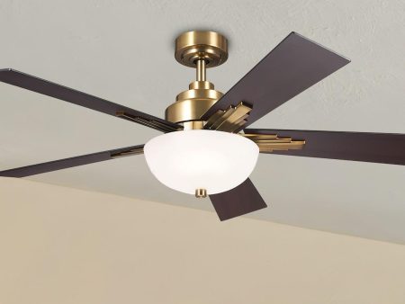 Vinea 52  LED Retro Ceiling Fan Discount