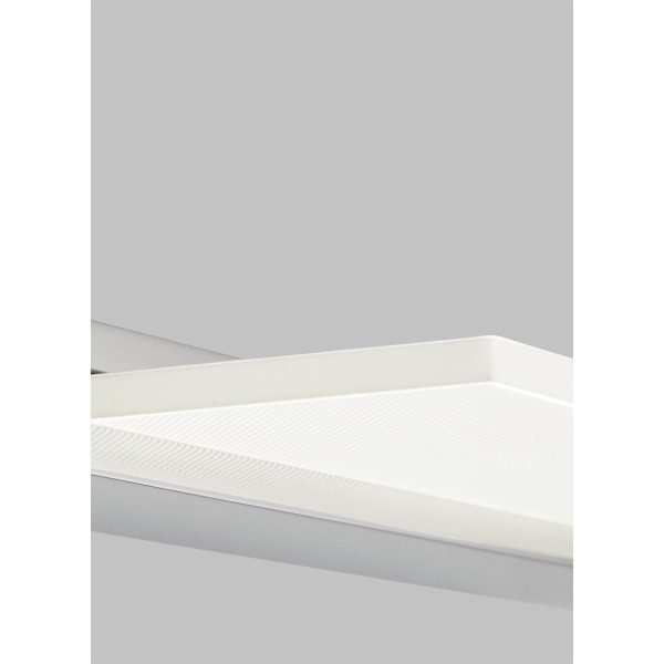 Tris 26 in. LED Bath Bar 277V 671 Lumens 3000K Nickel Finish Discount