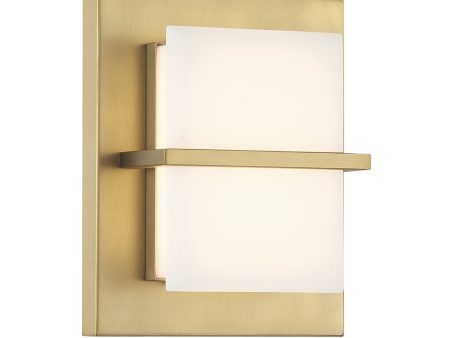 Tarnos 8  1 Light LED Wall Sconce Brass Finish For Discount