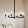 Winslow 26  6-Light Chandelier, Olde Bronze Finish For Cheap