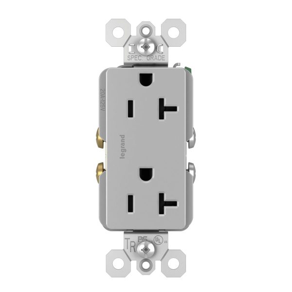 Legrand TR26352R radiant Spec Grade 20A Duplex Tamper-Resistant Receptacle Discount