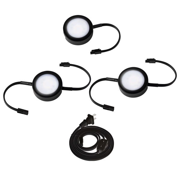 120V 3-CCT Puck Light Kit Cheap