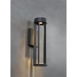 Turbo 18 In. LED Outdoor Wall Sconce 4000K Surge Protection Gray Finish For Cheap