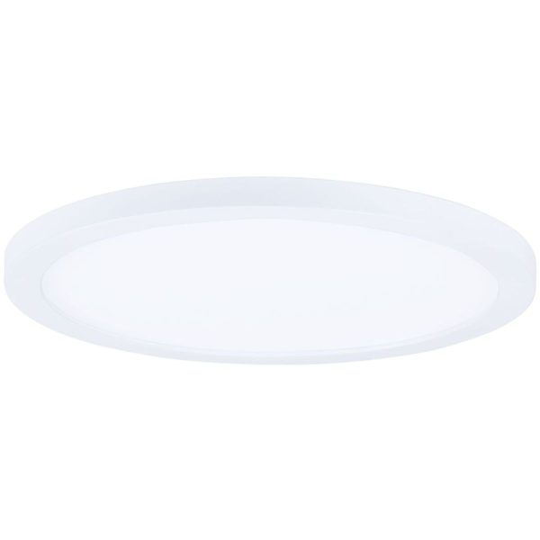 Wafer 15 in. LED Round Disk Light 3000 Lumens 3000K White finish Sale