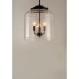 Acadia 16 in. 3 Lights Pendant Light Black Finish Cheap