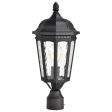 East River 20  Lamp Post, Matte Black Finish Online