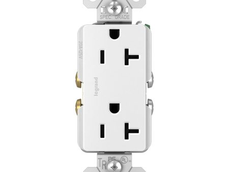 Legrand TR26352R radiant Spec Grade 20A Duplex Tamper-Resistant Receptacle Discount