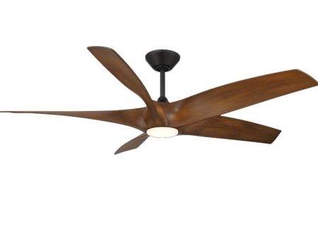 Zephyr 5-Blade 62  LED Smart Ceiling Fan For Sale