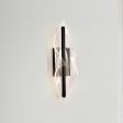 Geneva 24  LED Wall Sconce, Matte Black Finish Sale