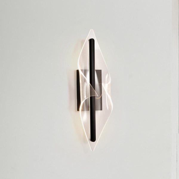 Geneva 24  LED Wall Sconce, Matte Black Finish Sale