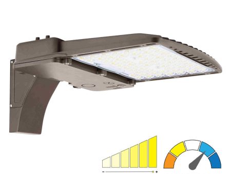 SQL LED Pole Light, Selectable CCT, Adjustable Lumens, Type III Distribution Cheap