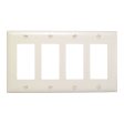 TradeMaster 4-Gang Decorator Wall Plate Cheap