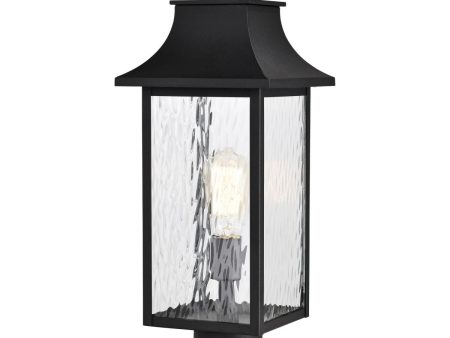 Austen 20  Lamp Post, Matte Black Finish For Sale