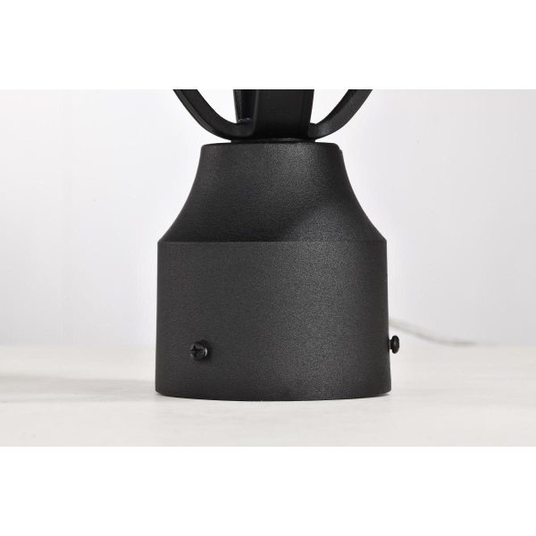 East River 20  Lamp Post, Matte Black Finish Online