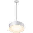 Echo 13 in. LED Pendant Light White finish For Cheap