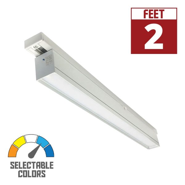 T-Line LED Linear Track Bar, Selectable CCT 30K 35K 40K, Halo Hot on Sale