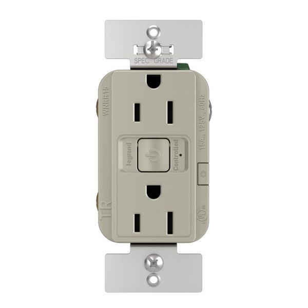 Legrand WNRR15 radiant 15A Smart Outlet with Netatmo Fashion