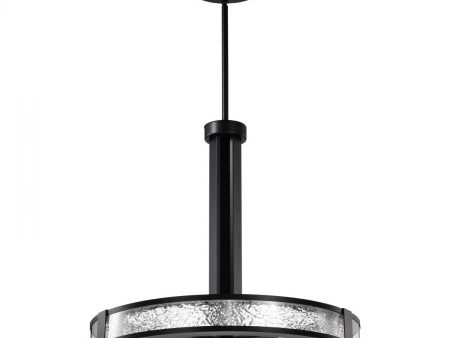 Darrow 24  LED Pendant Light, Matte Black Finish Supply